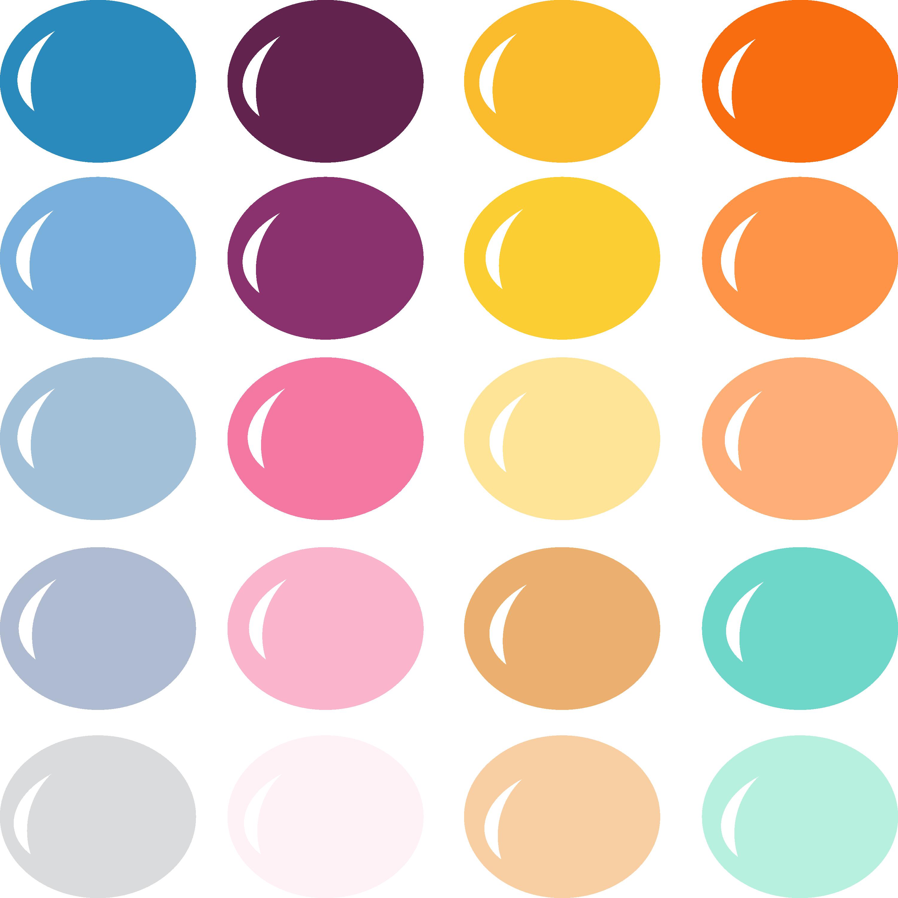 InVue Color Palette: Beach Sunset