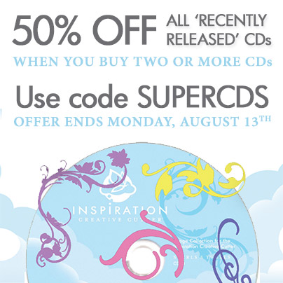 50% Off Recently Released CDs when you buy two or more
