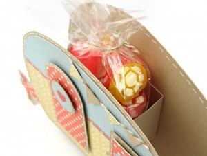 Camper Trailer Gift Box Detail by Joanna Wright