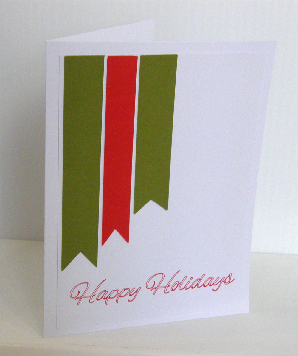 Happy Holidays Christmas Cards Two Ways Pazzles Craft Room