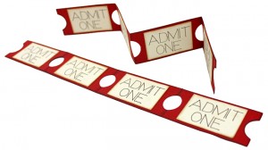 Circus Tickets from Pazzles WPC and SVG cutting files CD 'Party'