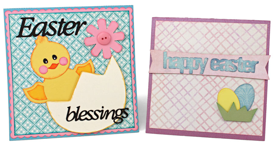 Chick and Bunny Easter Cards