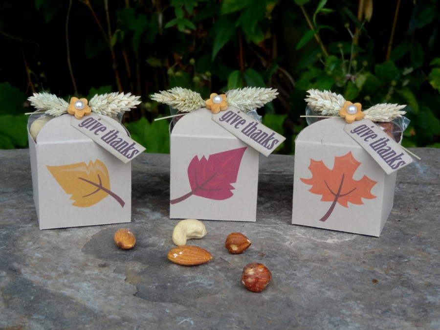 Fall Leaf Favor Boxes Pazzles Craft Room