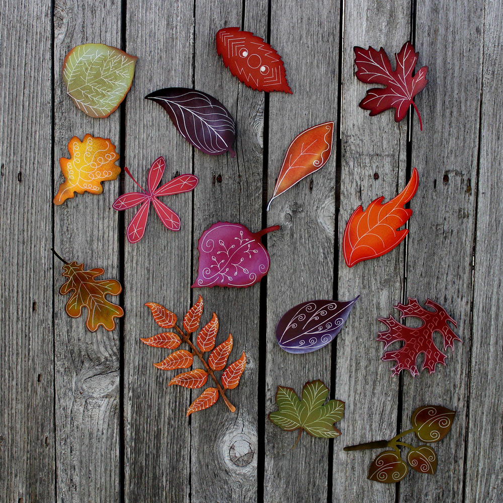 Falling Autumn Leaves