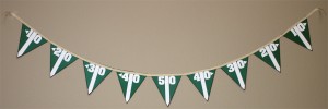 Football Party Banner