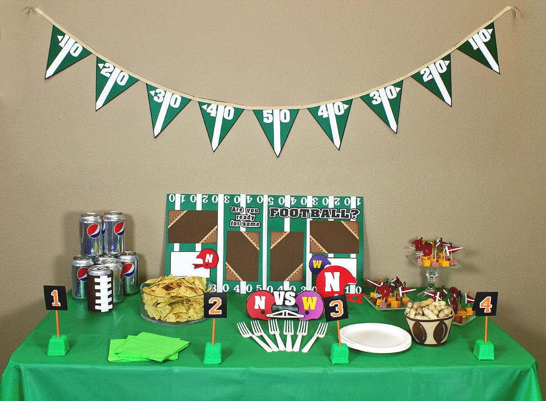 Football Party - Pazzles Craft Room