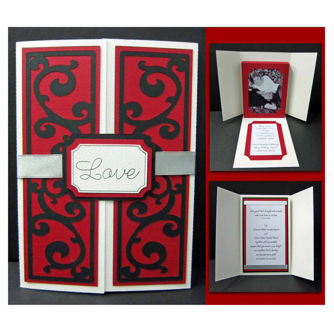 Card picture frames