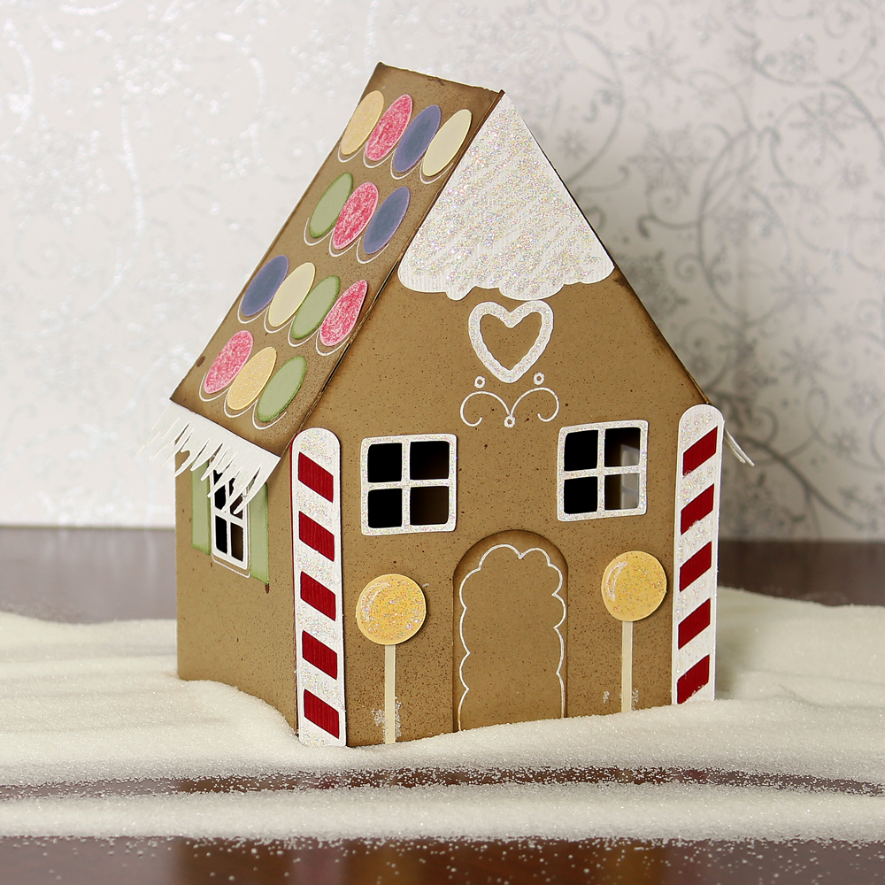 Gingerbread Village Paper House