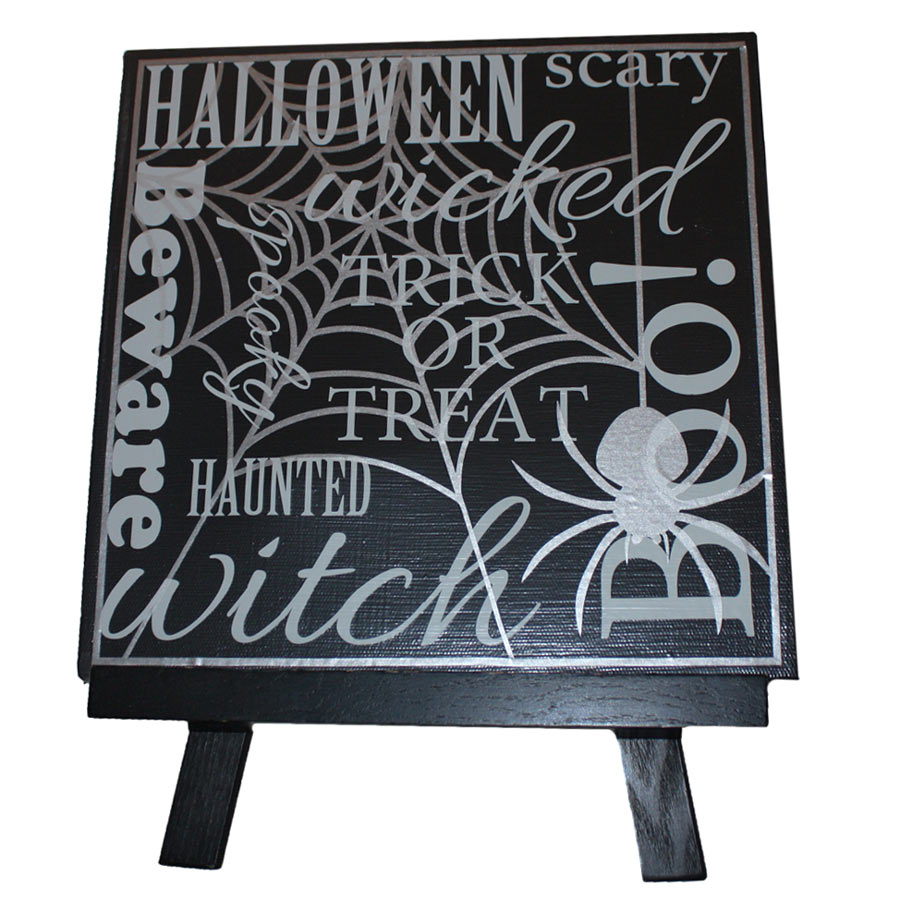 Halloween Subway Art Canvas