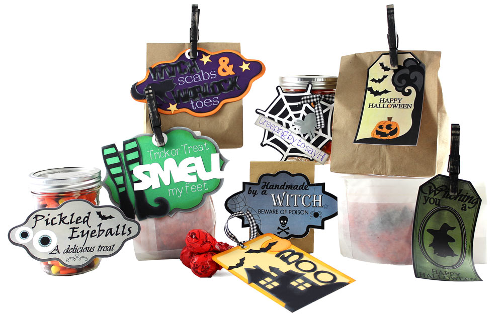 Halloween Treat Tags and Labels