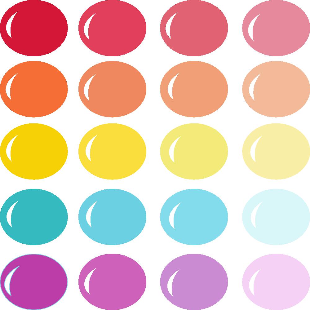 InVue Color Palette: Happiness