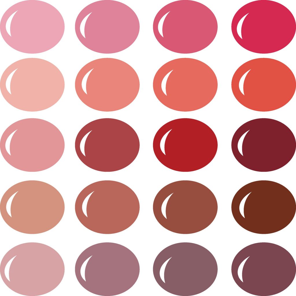 Valentine's Day Kiss Me Color Palette - Pazzles Craft Room