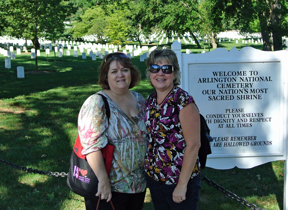 Klo and Chris in Arlington