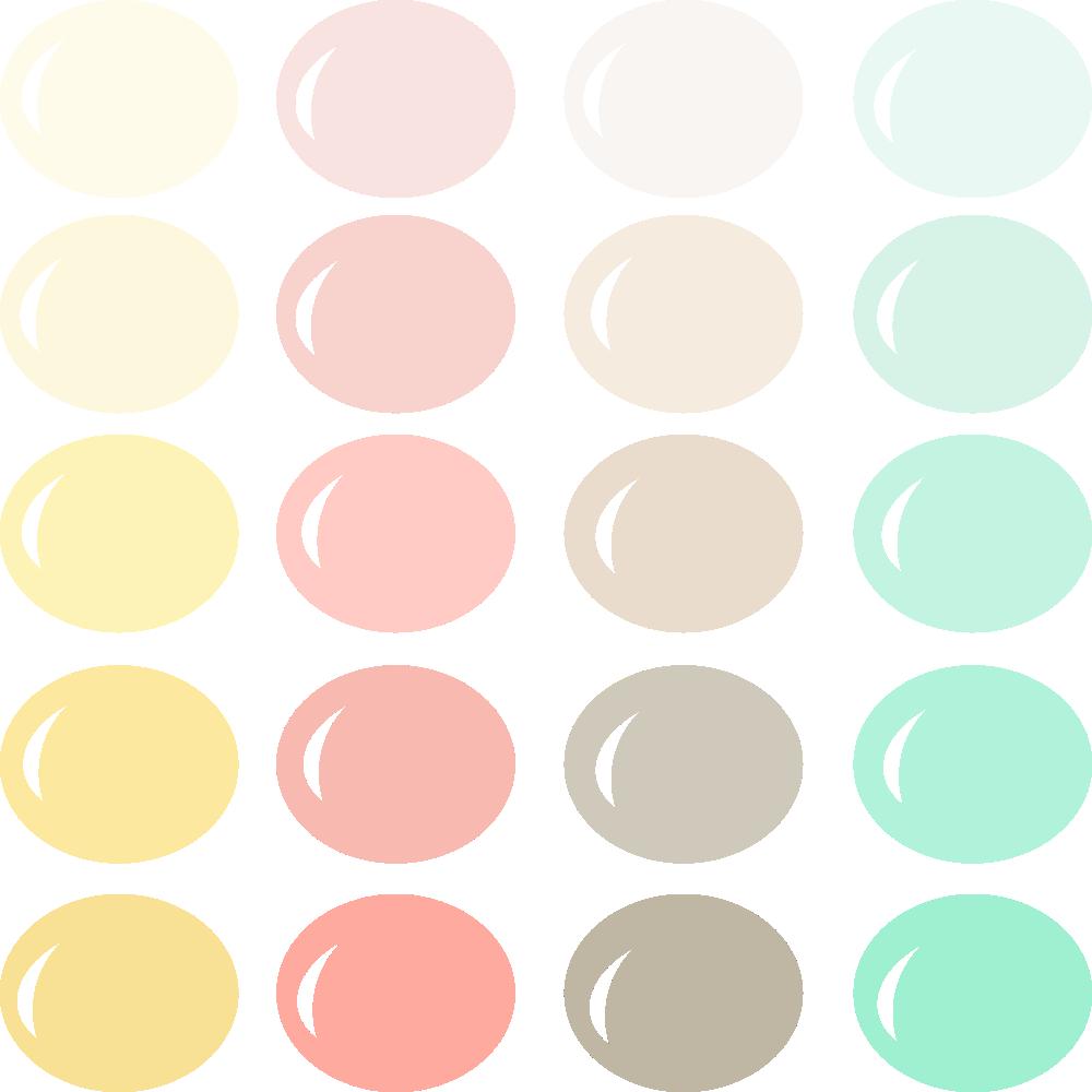 InVue Color Palette: Lace and Pastels