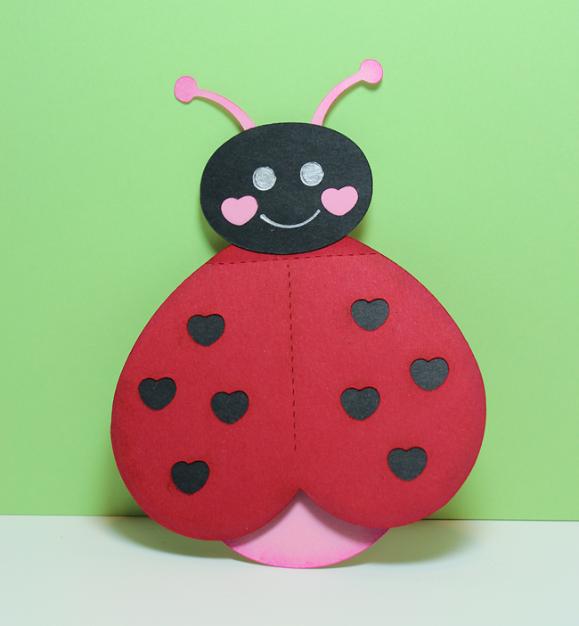 Be My Love Bug Card - Pazzles Craft Room