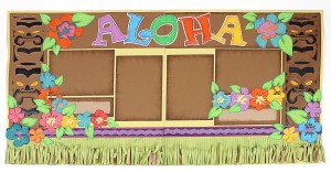 Aloha Scrapbook Layout