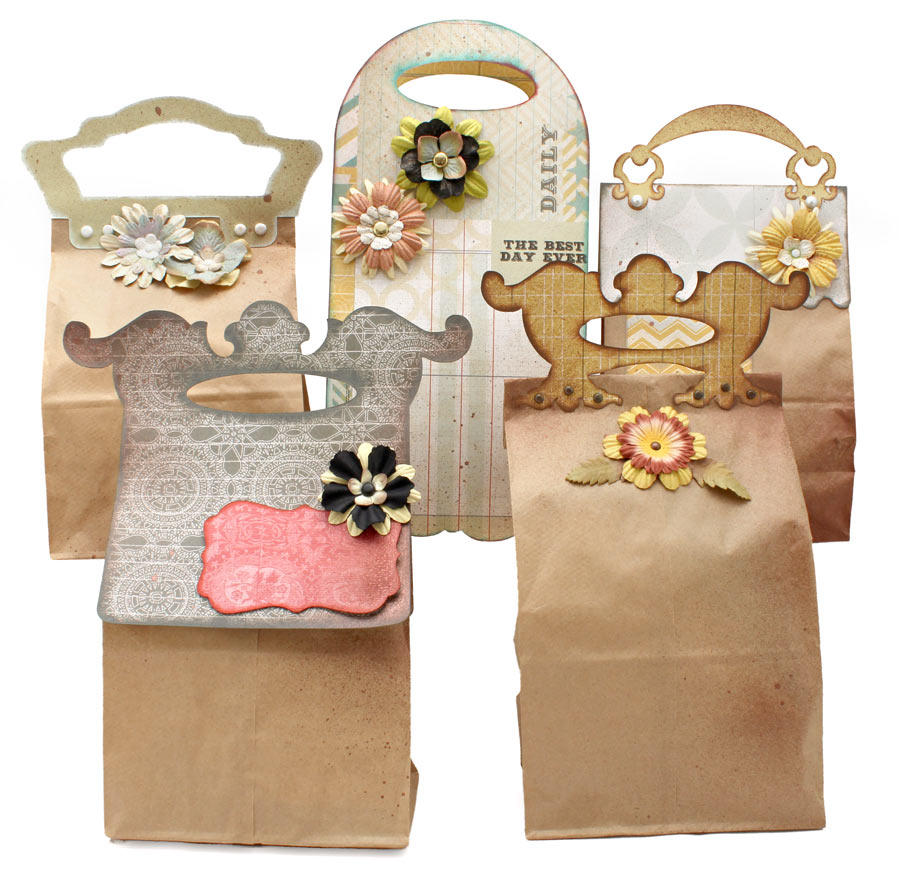 Lunch Sack Gift Bags Cutting Collection