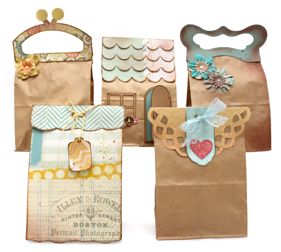 Lunch Sack Gift Bags Cutting Collection
