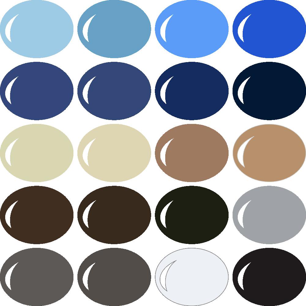 Pazzles InVue Color Palette