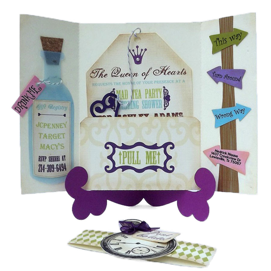 Mad Hatter Tea Party Invitation