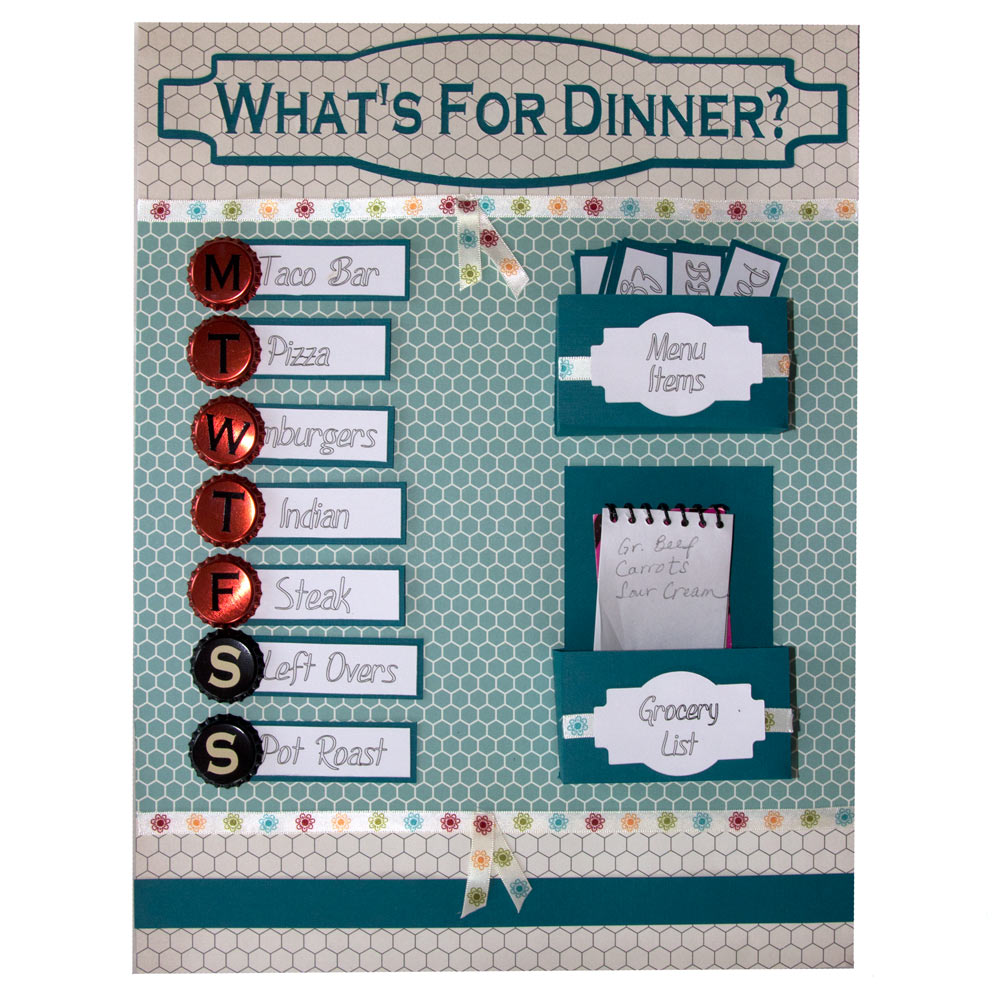 DIY Menu Planner Board