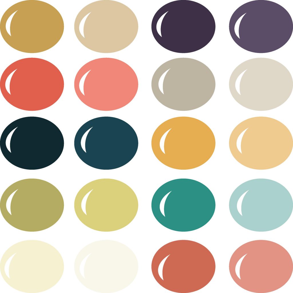 Pazzles Mod Love color palette with instant download.