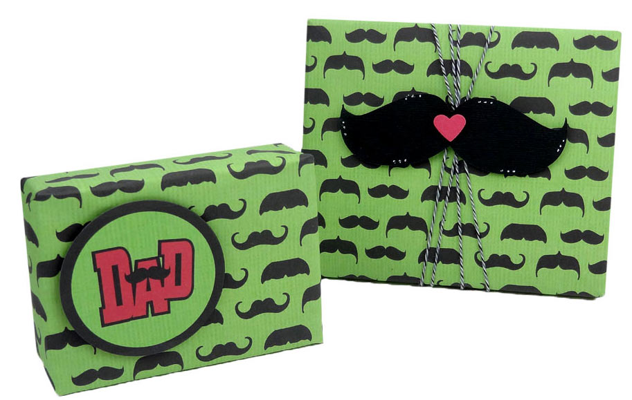 Moustache Paper Print Set