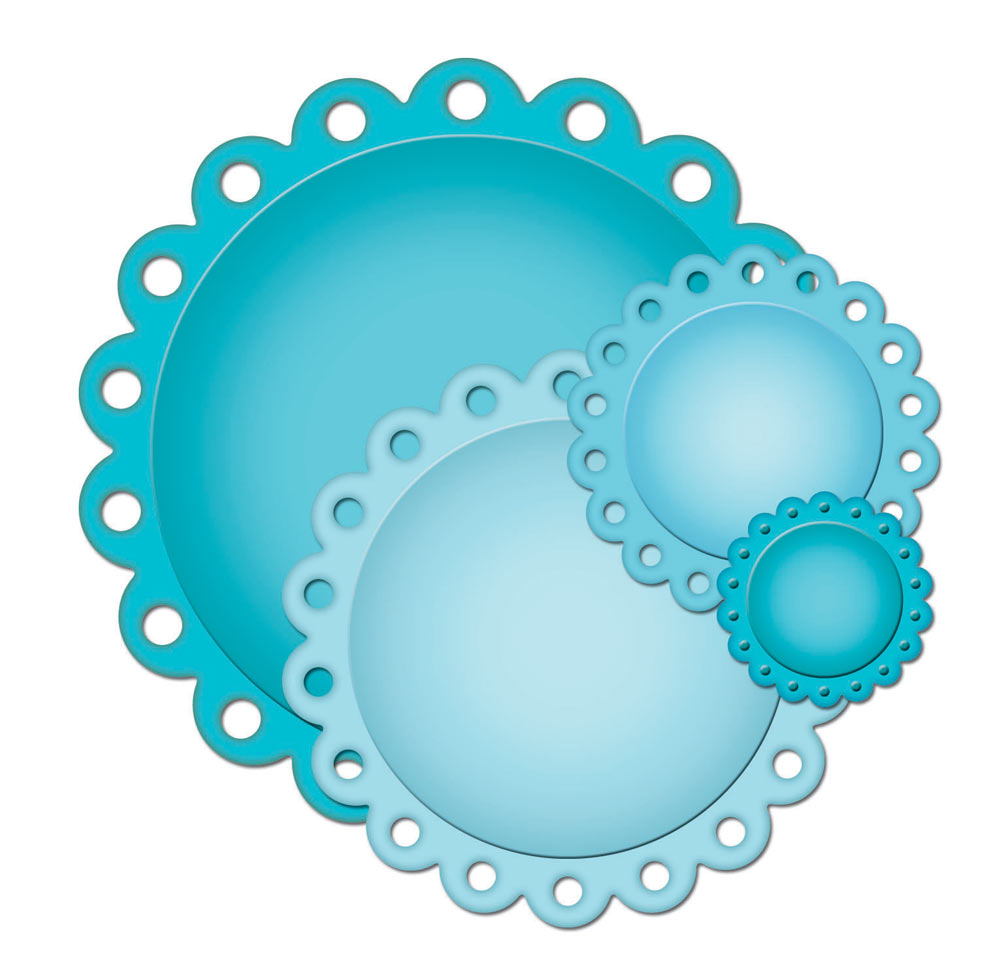 Spellbinders Nested Circle Holes Digital File