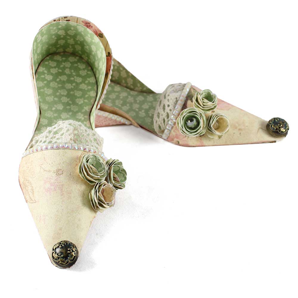Paper Spring Fairy Shoes