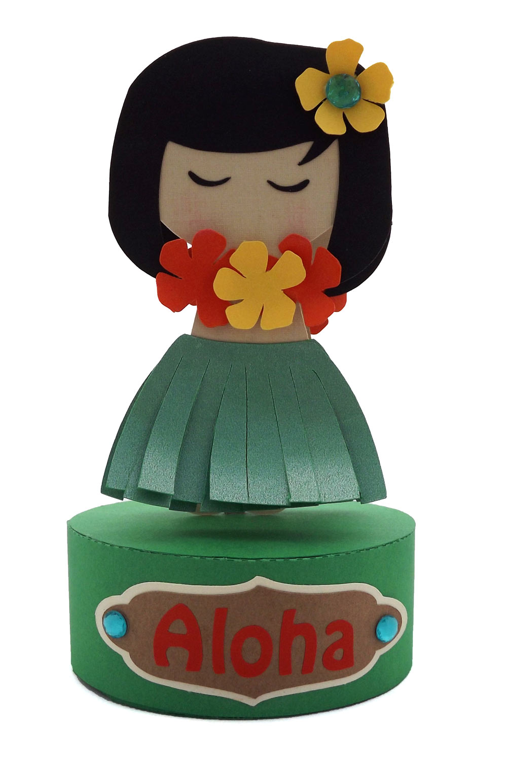 Paper-Hula-Girl-Bobble