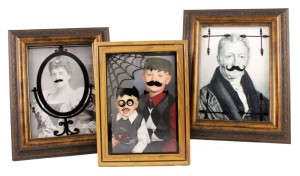 Photo-Frames-With-Mustaches-and-Vinyl-Halloween-Portrait-Makeover