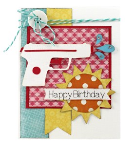 Pool Fun Squirt Gun Card