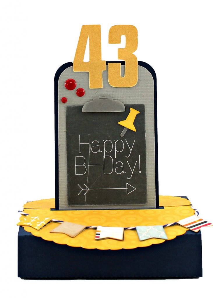 Pop-Up-Number-Stand-Card-43-Birthday - Copy