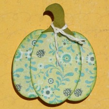 Pumpkin Shadow Box