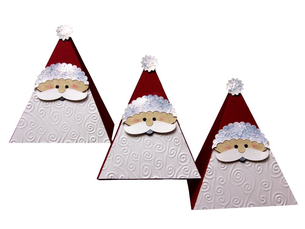 Santa Ornaments