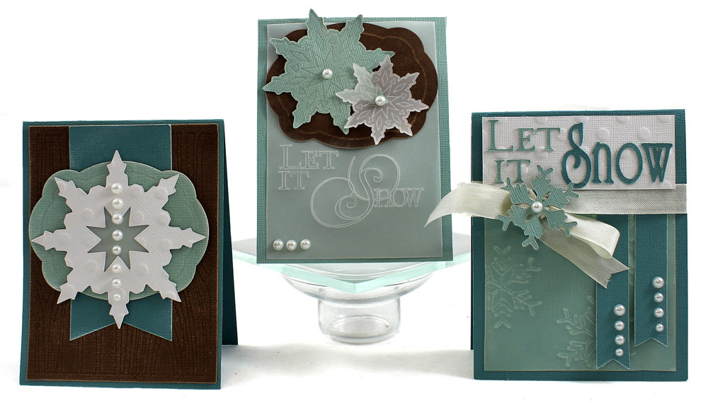 Snowflake-Cards-Set