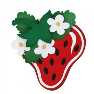 Strawberry Shaped Card