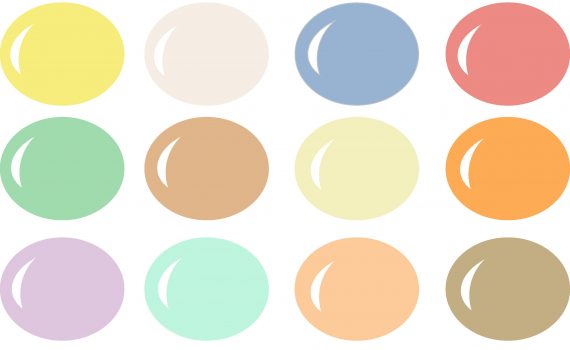 Pazzles Trendy color palette for Pazzles InVue software