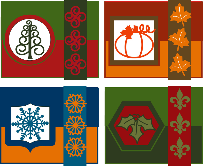 Tri-Fold Holiday Cards blog