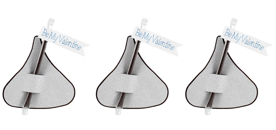 Hershey Kiss Valentine