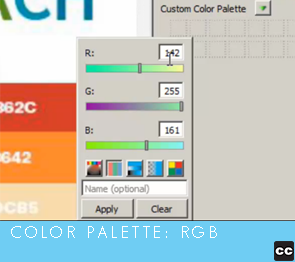 Color Palette: RGB