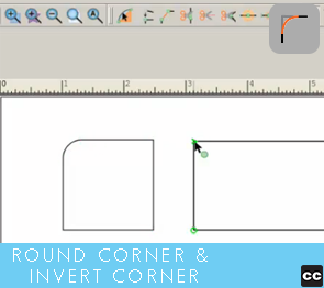 Move Point Toolbar: Round Corner