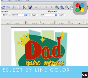 Selection Tool: Select by Line Color