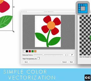 Vectorization: Simple Color Vectorization