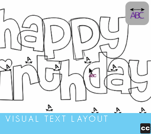 Visual Text Layout