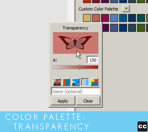 Color Palette: Transparency