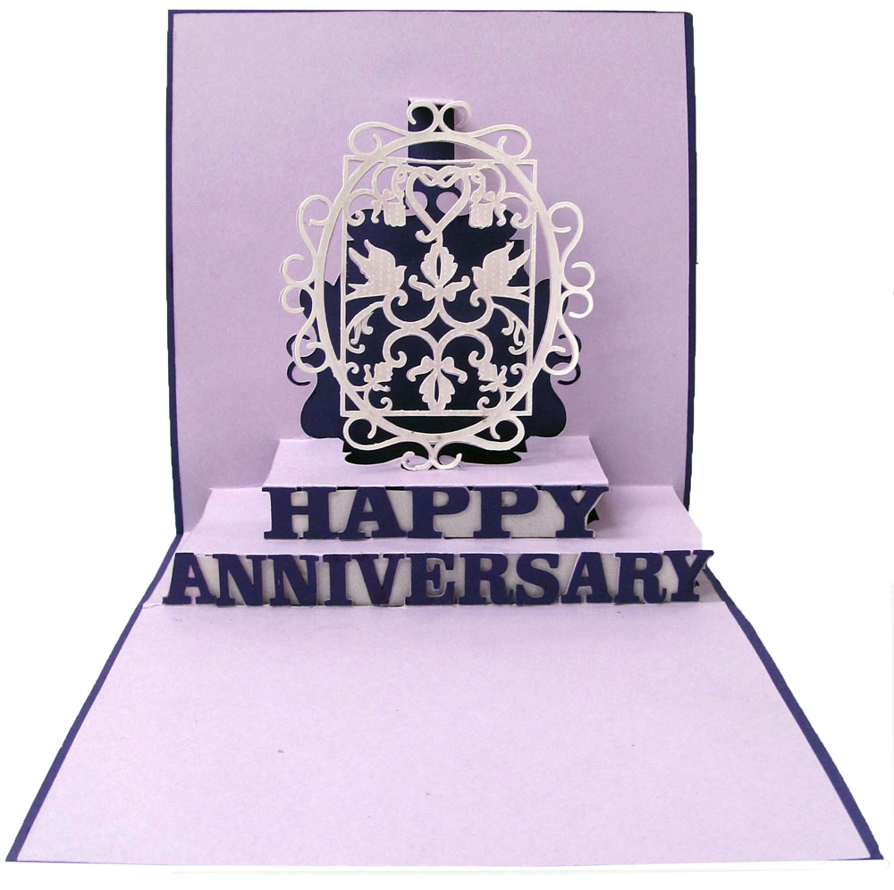 Anniversary Pop Up Card