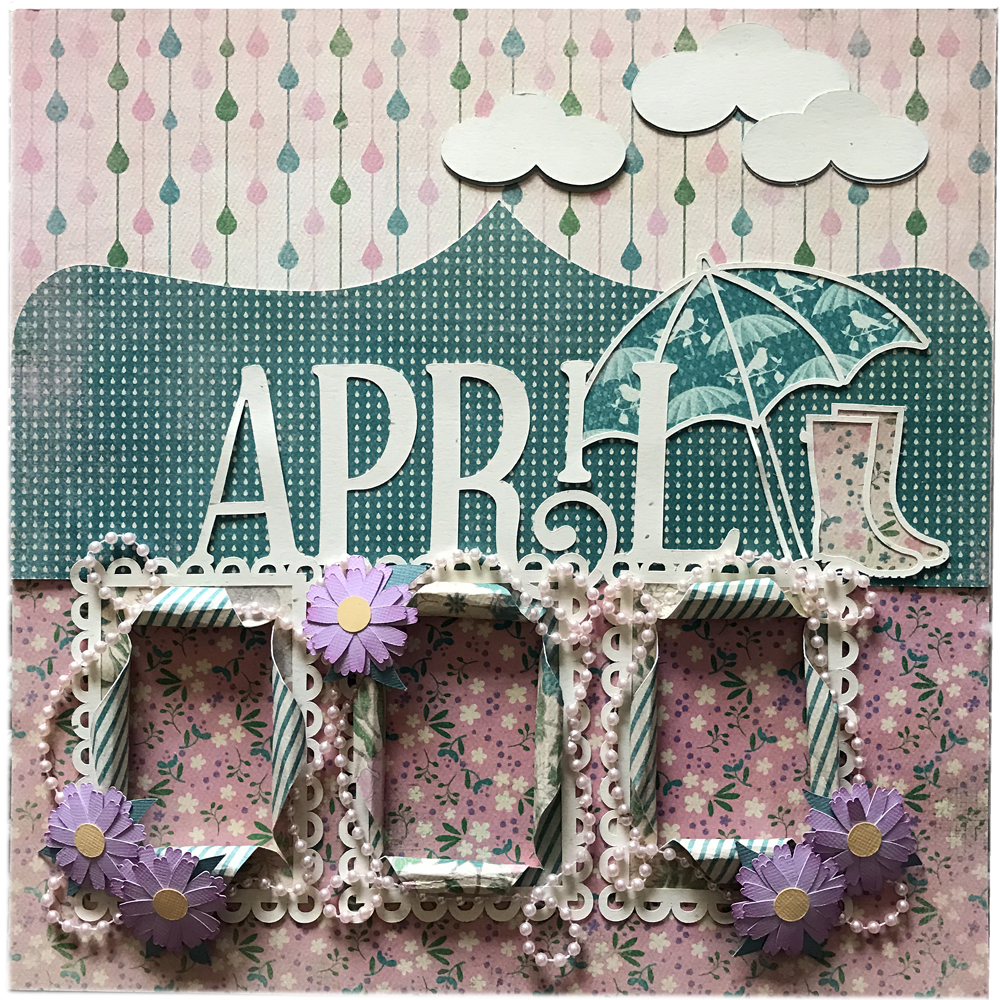 12 Memories of Christmas: April made with the Pazzles Inspiration Vue