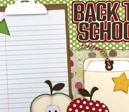 Pazzles DIY Back to School Layout for Scrapbook by Alma Cervantes