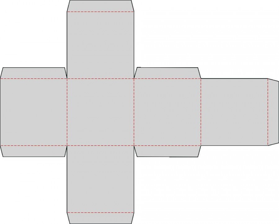 New Document Template Basic Square Box With Flap Lid Pazzles Craft Room